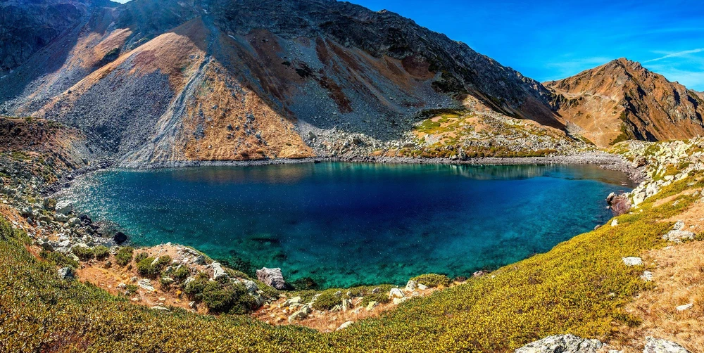 Архыз озеро Семицветное